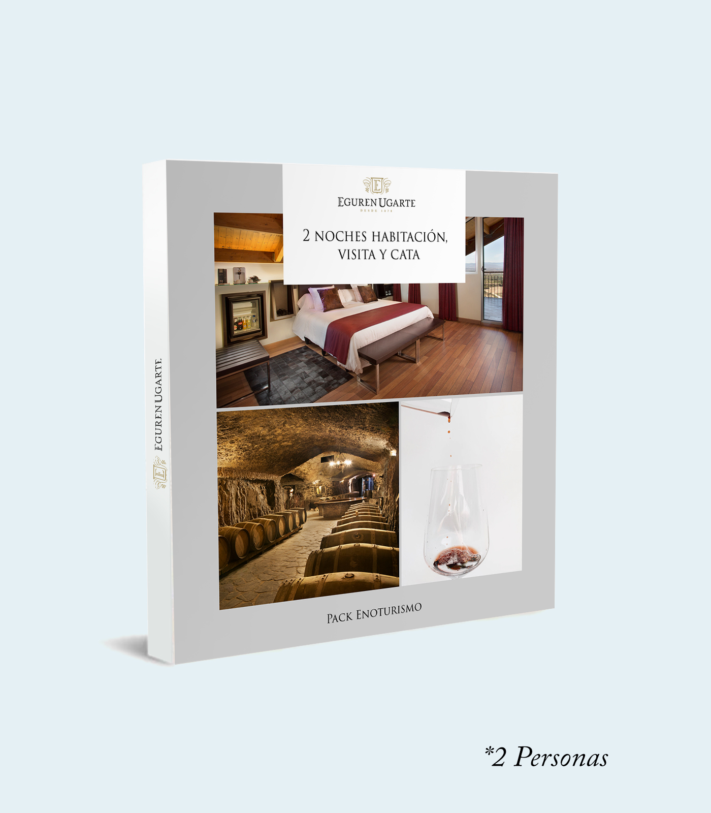 Enoturismo en Rioja Alavesa, en bodega con hotel, restaurante, calados y nichos. También con restaurante propio.