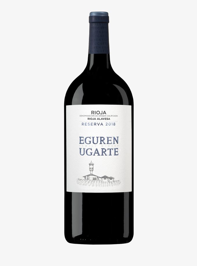 Botella de Reserva 2018 Magnum 1,5L Eguren Ugarte, vino tinto Rioja Alavesa