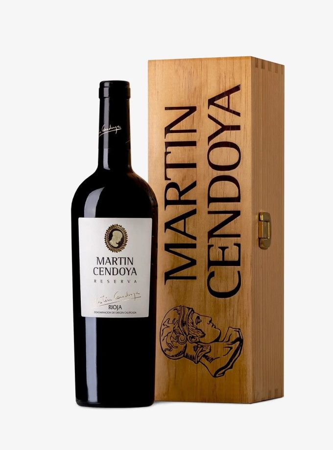Estuche Martín Cendoya, Reserva 2018